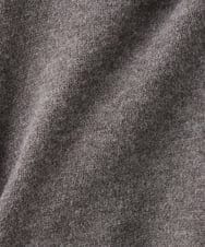 OLFAV06079 eur3(エウルキューブ) 【大きいサイズ/a.v.v×eur3】洗えるバックスリットニット ダークグレー(93)