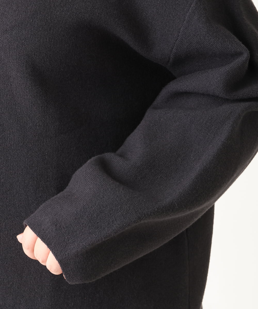 OLFAV15069 eur3(エウルキューブ) 【大きいサイズ/a.v.v×eur3】メタルボタンニット ネイビー(57)