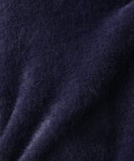 OLFAV23089 eur3(エウルキューブ) 【大きいサイズ/11号サイズあり】シャギーオフふわふわタートルニット ネイビー(57)