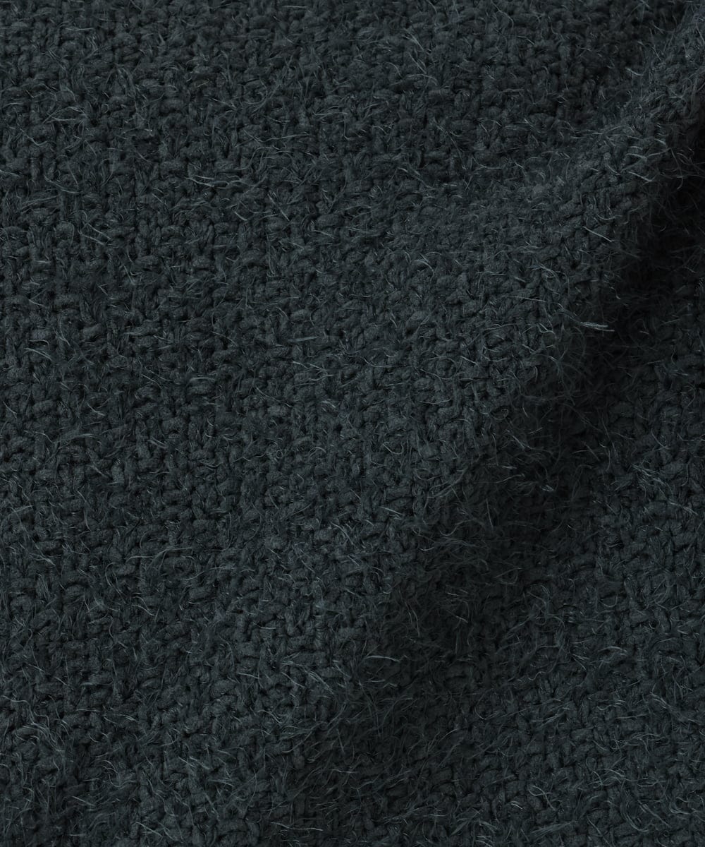 OLFBD02099 eur3(エウルキューブ) 【WEB先行販売】【大きいサイズ】バスケットモールニット ダークグレー(93)