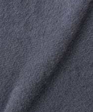 OLFBD19069 eur3(エウルキューブ) 【WEB先行販売】【大きいサイズ/a.v.v×eur3】フェザーヤーンVネックニット ダークグレー(93)