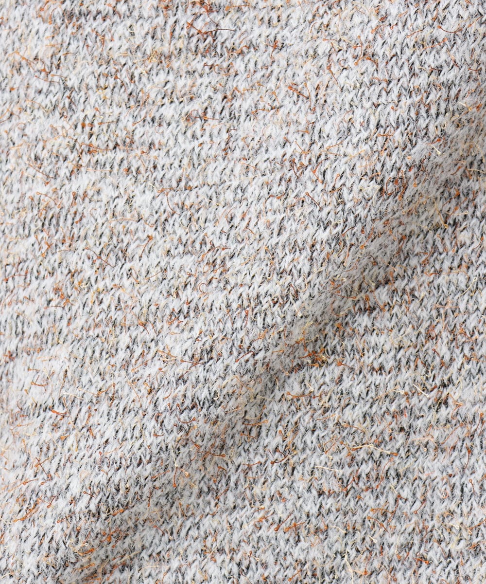 OLFBD20119 eur3(エウルキューブ) 【WEB先行販売】【大きいサイズ】ミックスヤーンニット ホワイト(90)