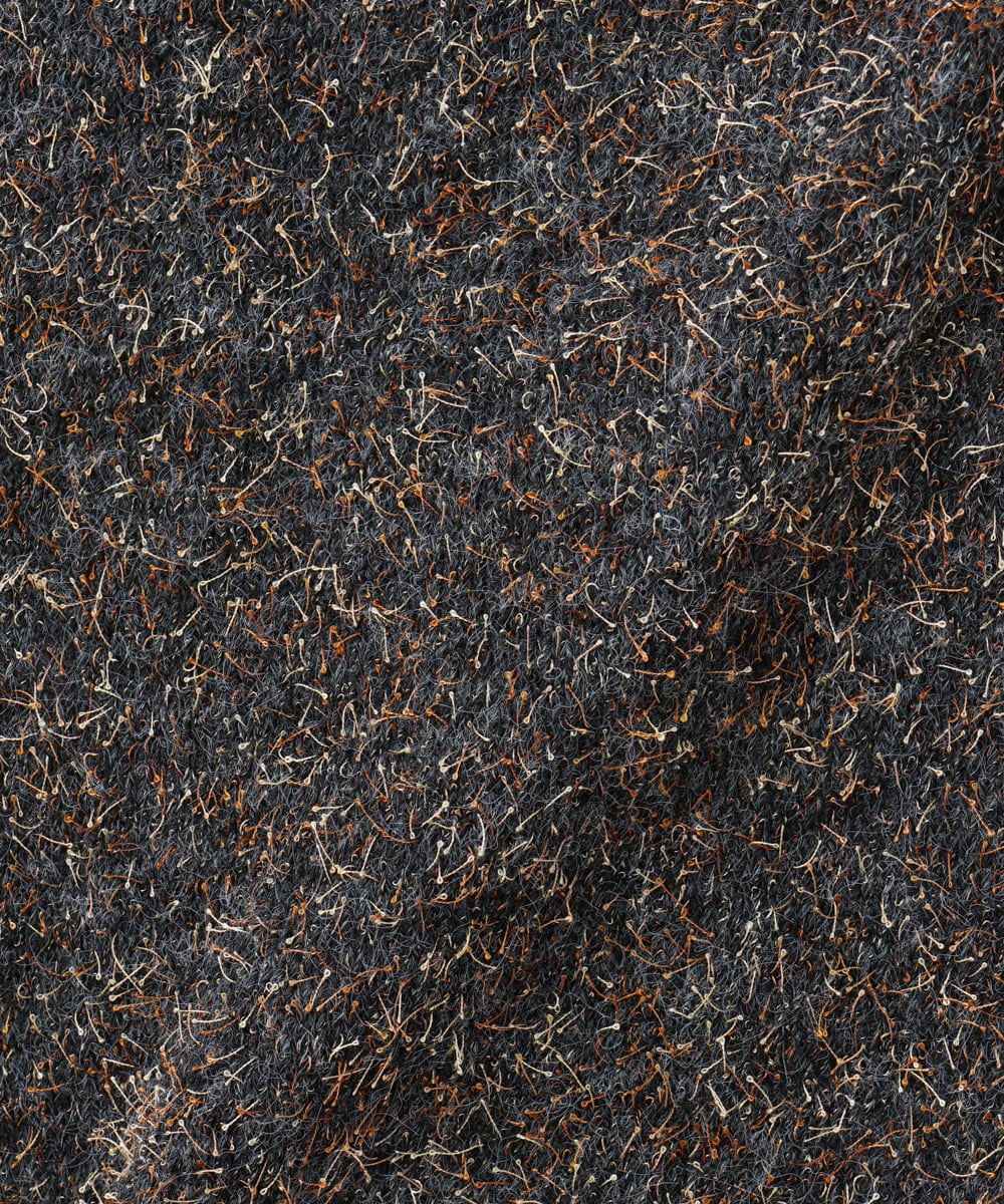 OLFBD20119 eur3(エウルキューブ) 【WEB先行販売】【大きいサイズ】ミックスヤーンニット ダークグレー(93)