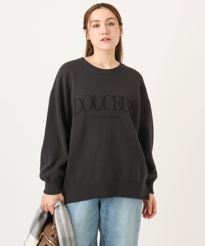 OLFBD22089 eur3 【大きいサイズ】ロゴスウェットライクニット