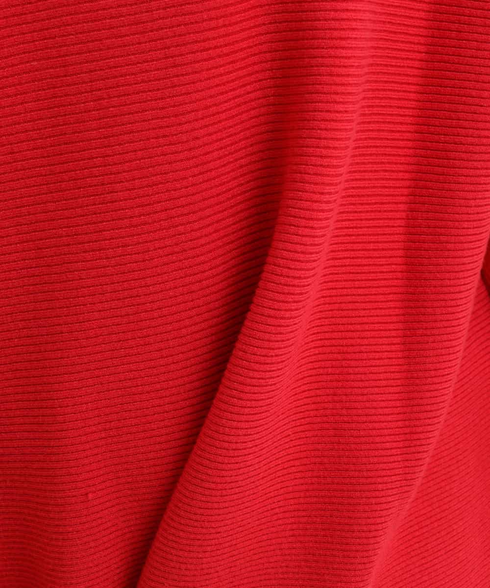 OLFBP90070 eur3(エウルキューブ) 【大きいサイズ】横リブニット レッド(05)