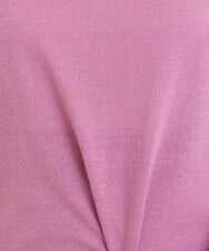 OLFBS15080 eur3(エウルキューブ) 【大きいサイズ】Vネックアクリルジャガードニット ピンク(03)