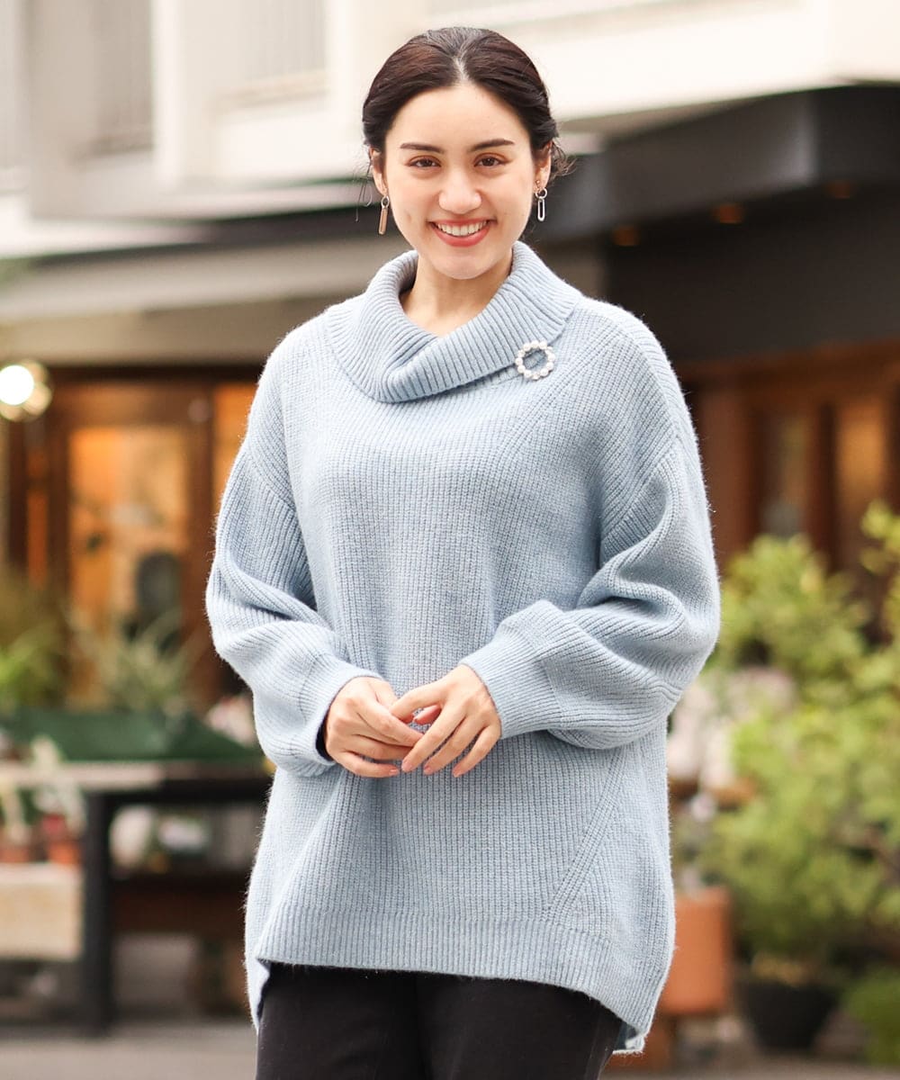 ヒート 新品タグ付きRene オフタートルホワイトニット | tatihome.com