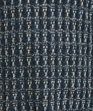 OLFBS19080 eur3(エウルキューブ) 【大きいサイズ】ツイードニット ネイビー(57)