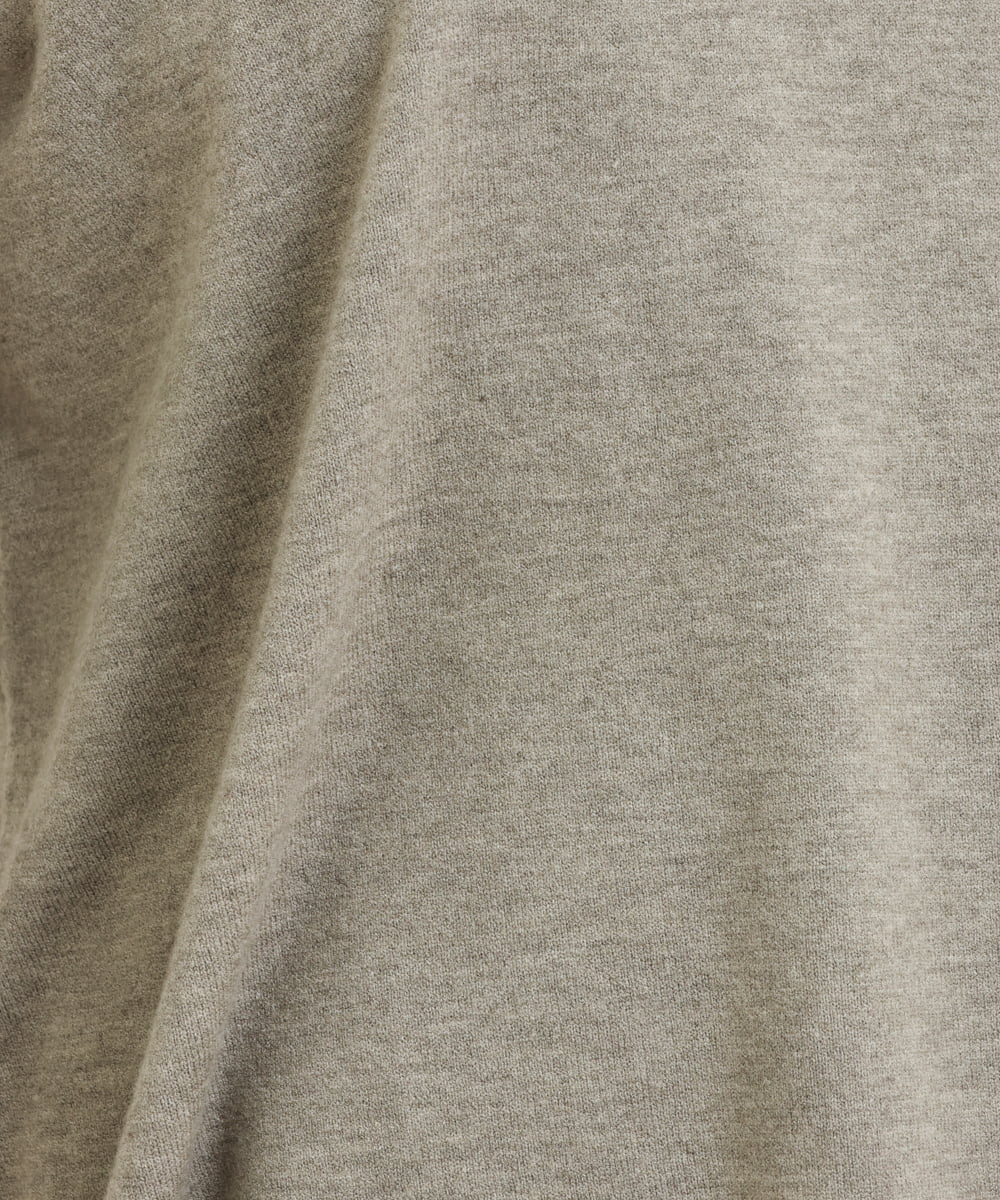 OLFBS20060 eur3(エウルキューブ) 【大きいサイズ/a.v.v×eur3】パフスリーブニット ライトグレー(91)