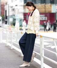 OLFCS01090 eur3(エウルキューブ) 【大きいサイズ】クロシェニット アイボリー(80)