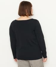 OLFCS06055 eur3(エウルキューブ) 【大きいサイズ/a.v.v×eur3】2WAYニット ネイビー(57)