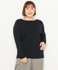 OLFCS06055 eur3(エウルキューブ) 【大きいサイズ/a.v.v×eur3】2WAYニット ネイビー(57)