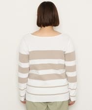 OLFCS06055 eur3(エウルキューブ) 【大きいサイズ/a.v.v×eur3】2WAYニット ベージュ(82)