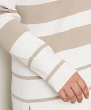 OLFCS06055 eur3(エウルキューブ) 【大きいサイズ/a.v.v×eur3】2WAYニット ベージュ(82)
