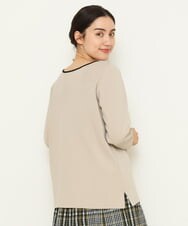 OLFCS06055 eur3(エウルキューブ) 【大きいサイズ/a.v.v×eur3】2WAYニット ライトグレー(91)