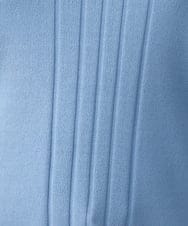 OLFDS04080 eur3(エウルキューブ) 【大きいサイズ】フロントラインパフスリーブニットニット ブルー(55)