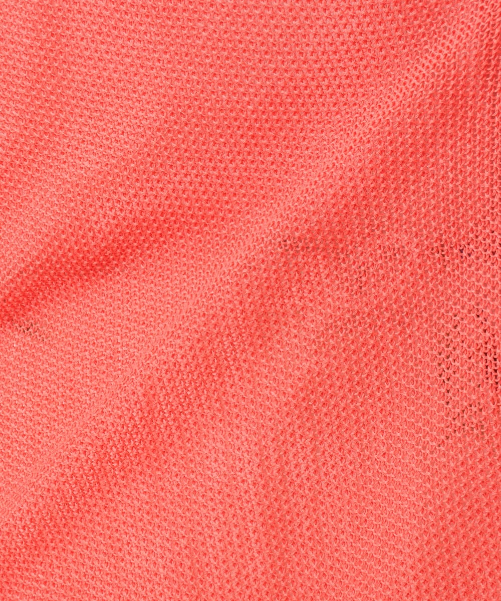 OLFED04079 eur3(エウルキューブ) 【WEB先行販売】【大きいサイズ】テープヤーンプルオーバーニット ピンク