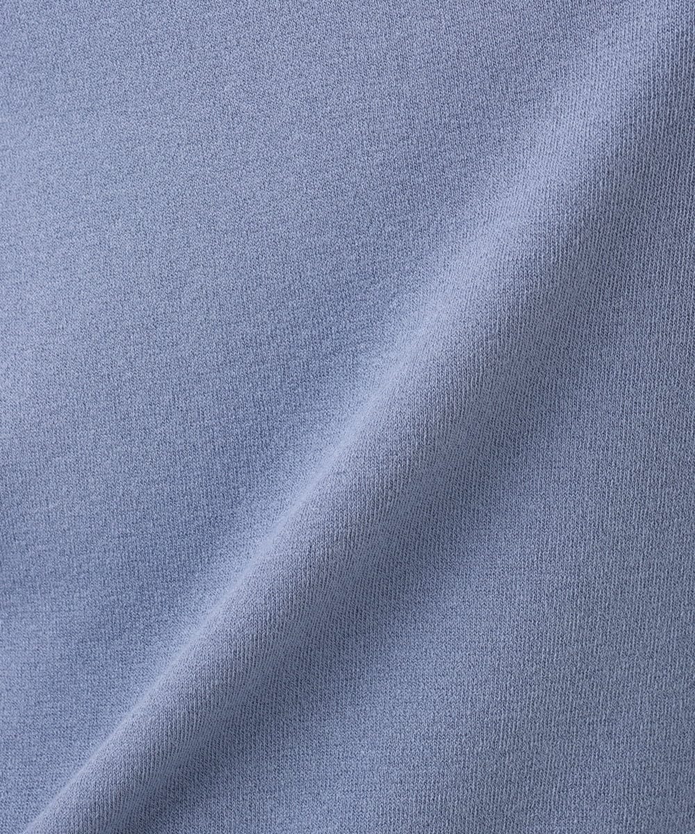 OLFIA04079 eur3(エウルキューブ) 【大きいサイズ/a.v.v×eur3】プリーツスリーブサマーニット ライトブルー(50)