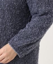 OLFKA05089 eur3(エウルキューブ) 【WEB先行販売】【大きいサイズ】テープヤーンニットプルオーバー ダークグレー(93)