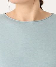 OLFLA07079 eur3(エウルキューブ) 【大きいサイズ】ボクシーシルエットニット ライトグリーン(30)