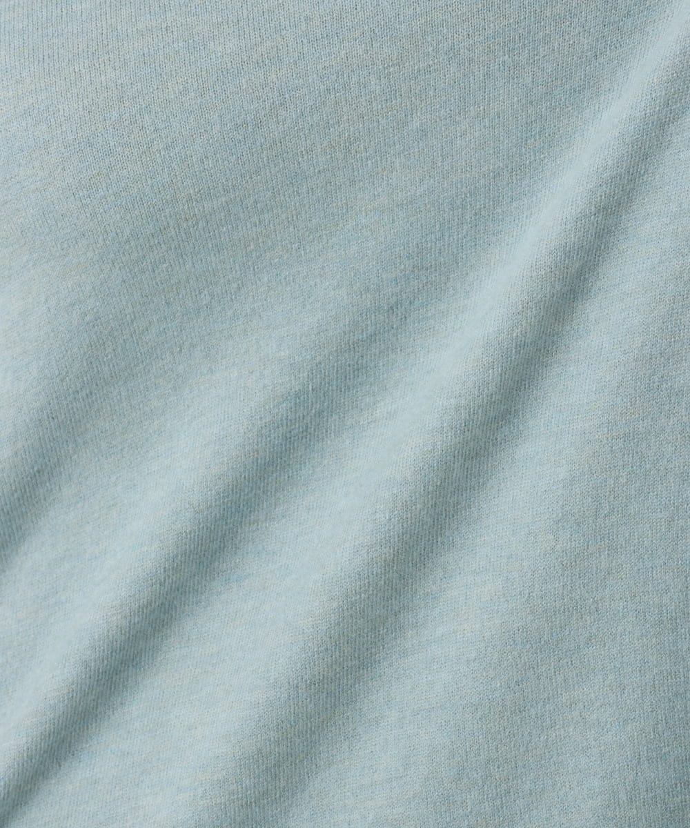 OLFLA07079 eur3(エウルキューブ) 【大きいサイズ】ボクシーシルエットニット ライトグリーン(30)