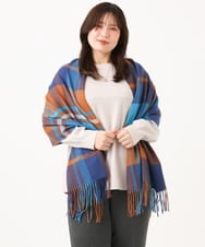 OLFLD01054 eur3(エウルキューブ) 【野呂佳代さん着用/大きいサイズ】ドロップショルダーニット グレージュ