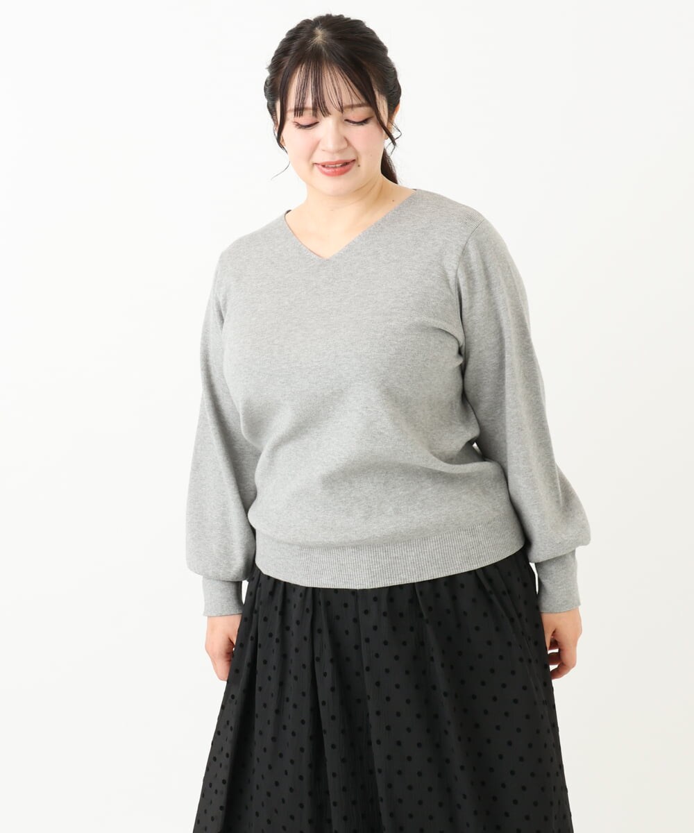 大きいサイズレディース トップス ニット[品番：GJ000021525]｜GOLDJAPAN 大きいサイズ 専門店（ゴールドジャパン）のレディースファッション通販｜SHOPLIST（ショップリスト）