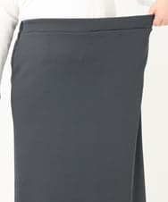 OLHAA17089 eur3(エウルキューブ) 【大きいサイズ】リブカットタイトスカート ダークグレー(93)