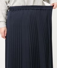 OLHAD07129 eur3(エウルキューブ) 【大きいサイズ】ランダムプリーツスカート ネイビー(57)