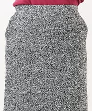 OLHAD08099 eur3(エウルキューブ) 【WEB先行販売】【大きいサイズ/a.v.v×eur3】ツイードタイトスカート ダークグレー(93)