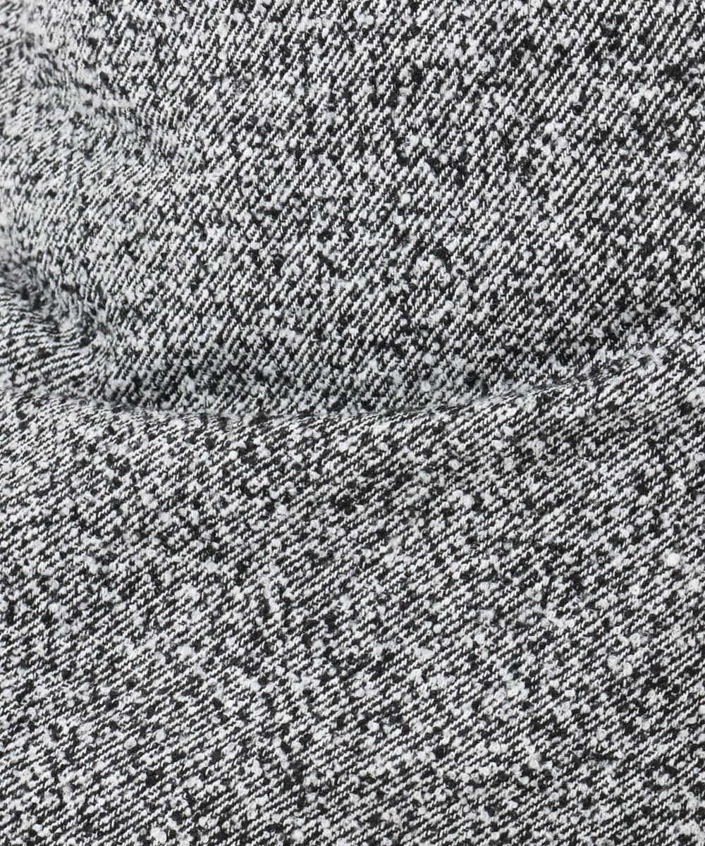 OLHAD08099 eur3(エウルキューブ) 【WEB先行販売】【大きいサイズ/a.v.v×eur3】ツイードタイトスカート ダークグレー(93)