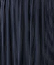 OLHBA15129 eur3(エウルキューブ) 【大きいサイズ】シフォンプリーツスカート ネイビー(57)