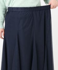 OLHBD09119 eur3(エウルキューブ) 【大きいサイズ】チュールスカート ネイビー(57)