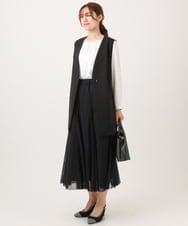 OLHBD09119 eur3(エウルキューブ) 【大きいサイズ】チュールスカート ブラック(94)