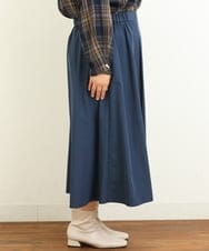 OLHBS16110 eur3(エウルキューブ) 【大きいサイズ】タフタタックスカート ネイビー(57)