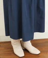 OLHBS16110 eur3(エウルキューブ) 【大きいサイズ】タフタタックスカート ネイビー(57)