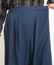 OLHBS16110 eur3(エウルキューブ) 【大きいサイズ】タフタタックスカート ネイビー(57)