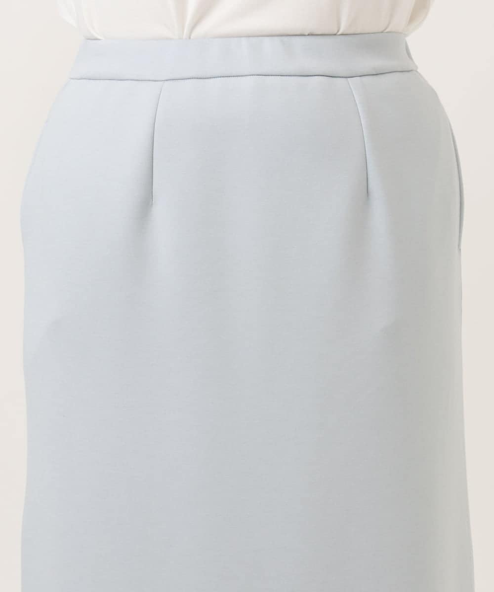 OLHCD02089 eur3(エウルキューブ) 【大きいサイズ/a.v.v×eur3】ジャージータイトスカート ライトブルー(50)