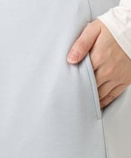 OLHCD02089 eur3(エウルキューブ) 【大きいサイズ/a.v.v×eur3】ジャージータイトスカート ライトブルー(50)