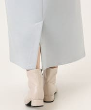 OLHCD02089 eur3(エウルキューブ) 【大きいサイズ/a.v.v×eur3】ジャージータイトスカート ライトブルー(50)