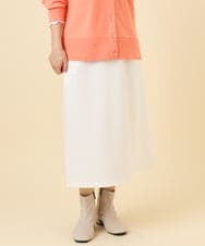 OLHCD02089 eur3(エウルキューブ) 【大きいサイズ/a.v.v×eur3】ジャージータイトスカート アイボリー(80)