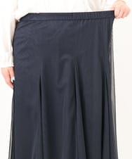 OLHDA01119 eur3(エウルキューブ) 【大きいサイズ】チュールスカート ネイビー(57)