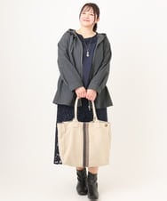 OLHDA05129 eur3(エウルキューブ) 【大きいサイズ】レースタイトスカート ネイビー(57)