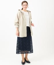 OLHDA05129 eur3(エウルキューブ) 【大きいサイズ】レースタイトスカート ネイビー(57)
