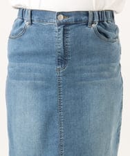 OLHDD01119 eur3(エウルキューブ) 【WEB先行販売】【大きいサイズ】デニムタイトスカート ネイビー(57)