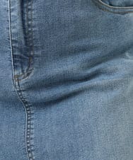 OLHDD01119 eur3(エウルキューブ) 【WEB先行販売】【大きいサイズ】デニムタイトスカート ネイビー(57)