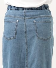 OLHDD01119 eur3(エウルキューブ) 【WEB先行販売】【大きいサイズ】デニムタイトスカート ネイビー(57)