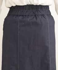 OLHEP04090 eur3(エウルキューブ) 【大きいサイズ】デニム調Aラインスカート ネイビー(57)