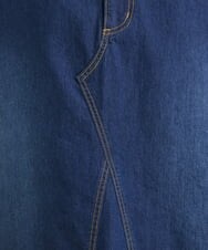 OLHES07100 eur3(エウルキューブ) 【大きいサイズ】ストレッチデニムスカート ネイビー(57)