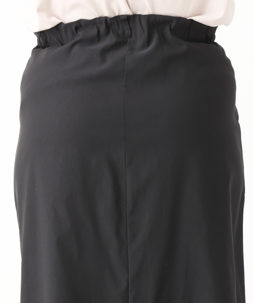 OLHEV09099 eur3(エウルキューブ) 【大きいサイズ】さらさらストレッチタイトスカート ブラック(94)